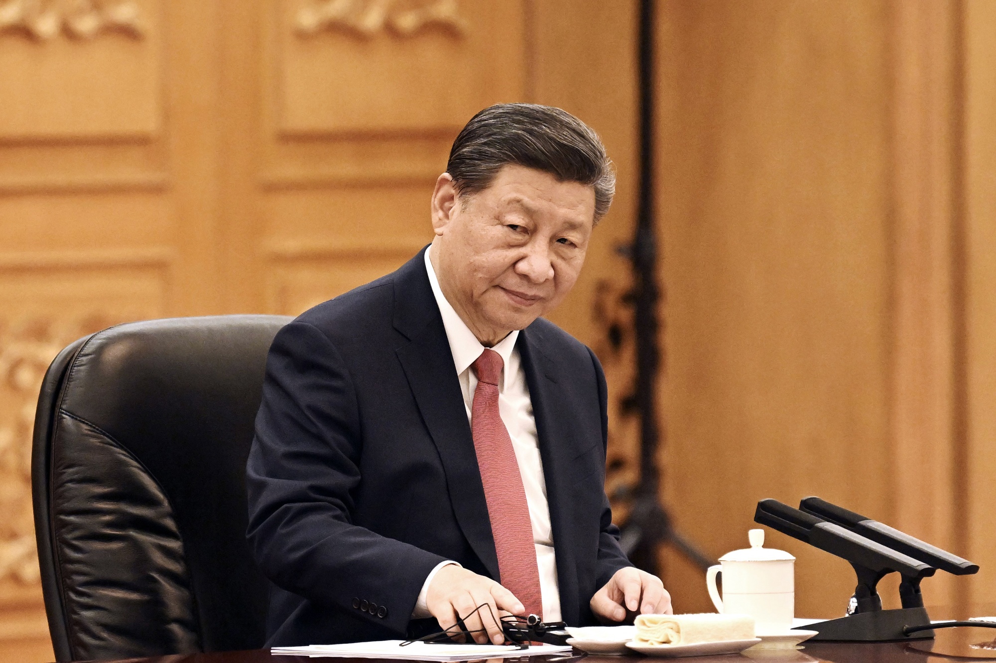 Xi Jinping in Beijing on Jan. 12.