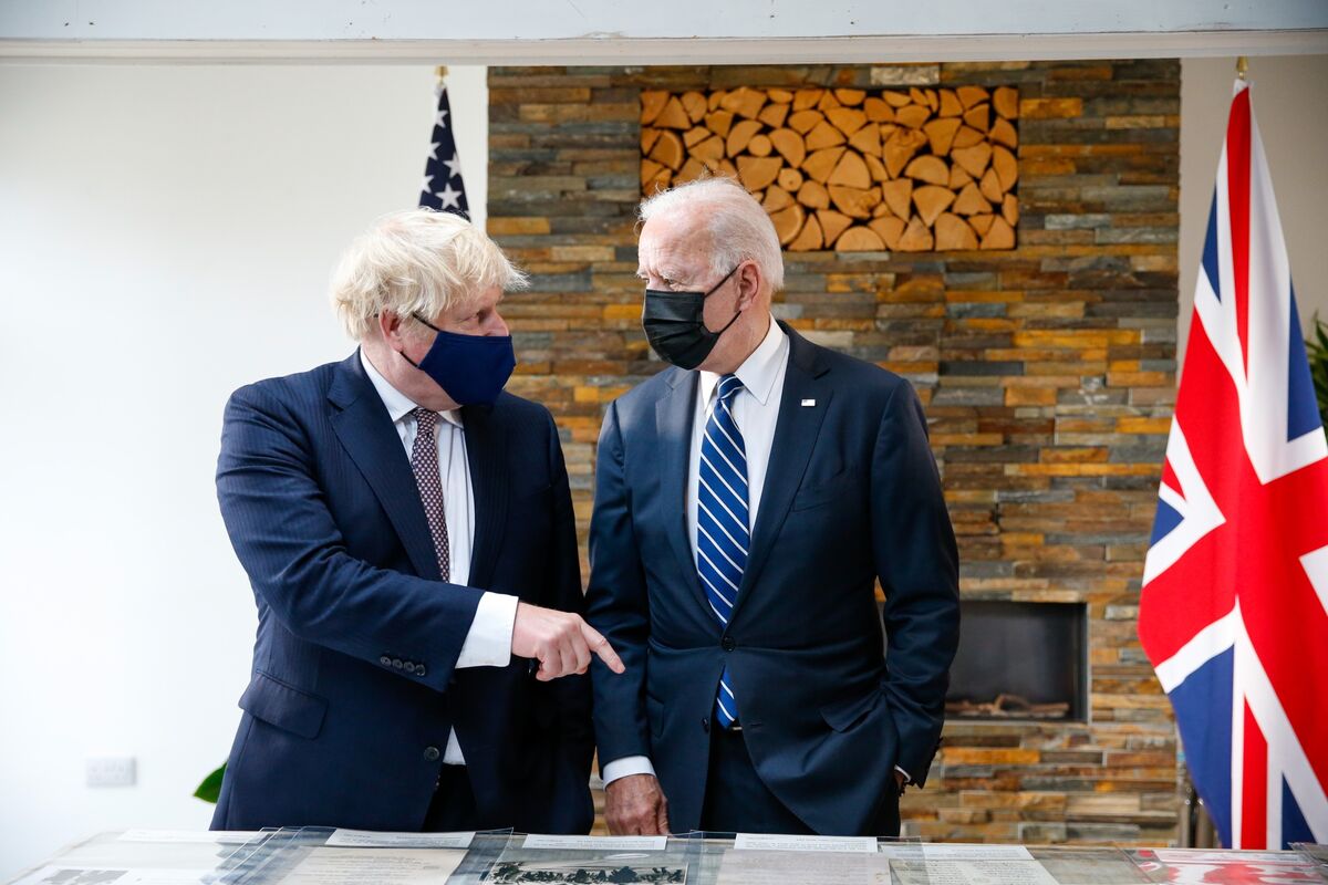 G7 Summit Updates: Joe Biden Meets With Boris Johnson Ahead of Broader Mtg  - Bloomberg