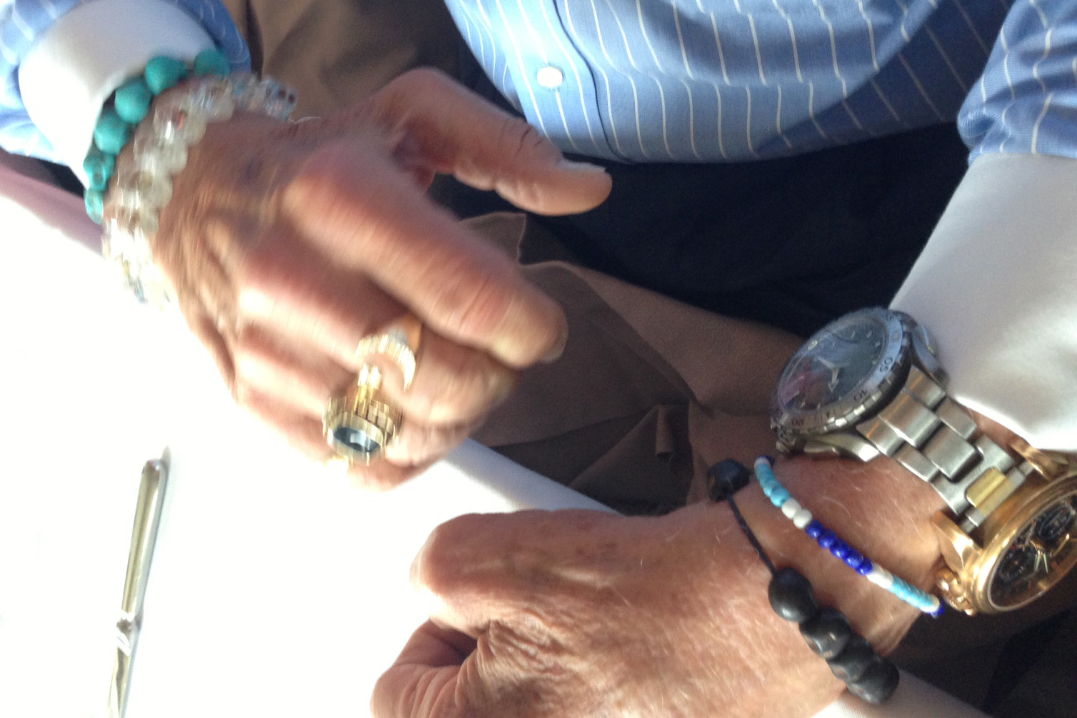 Real Men Wear Bracelets. Bracelets With Skulls. Bloomberg