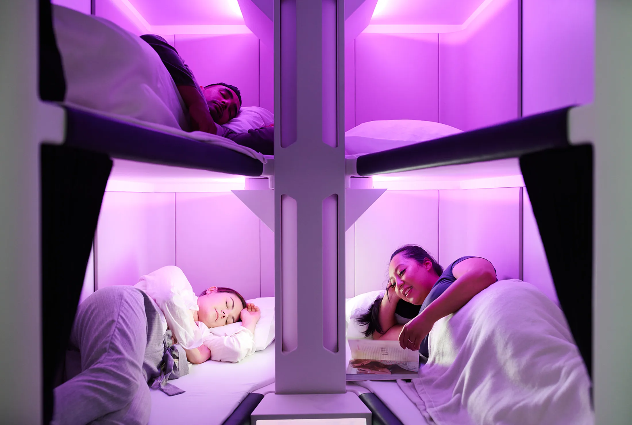 SkyNest bunks.