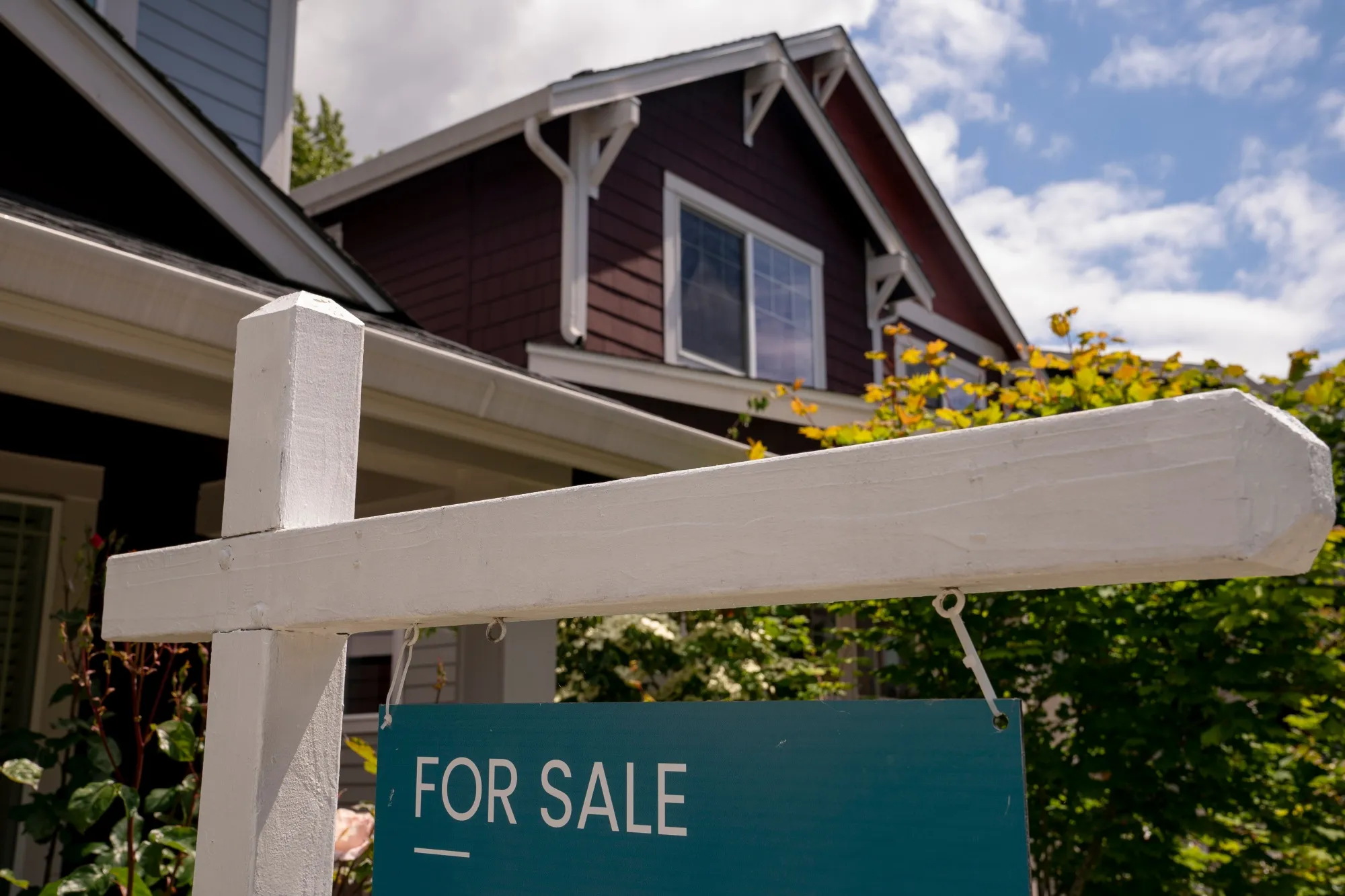 A home for sale in Seattle, Washington, US.