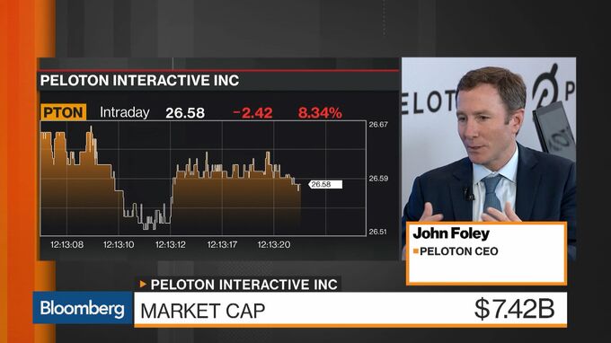 Peloton Deepens IPO Slump With 11% Tumble In Trading Debut - Bloomberg