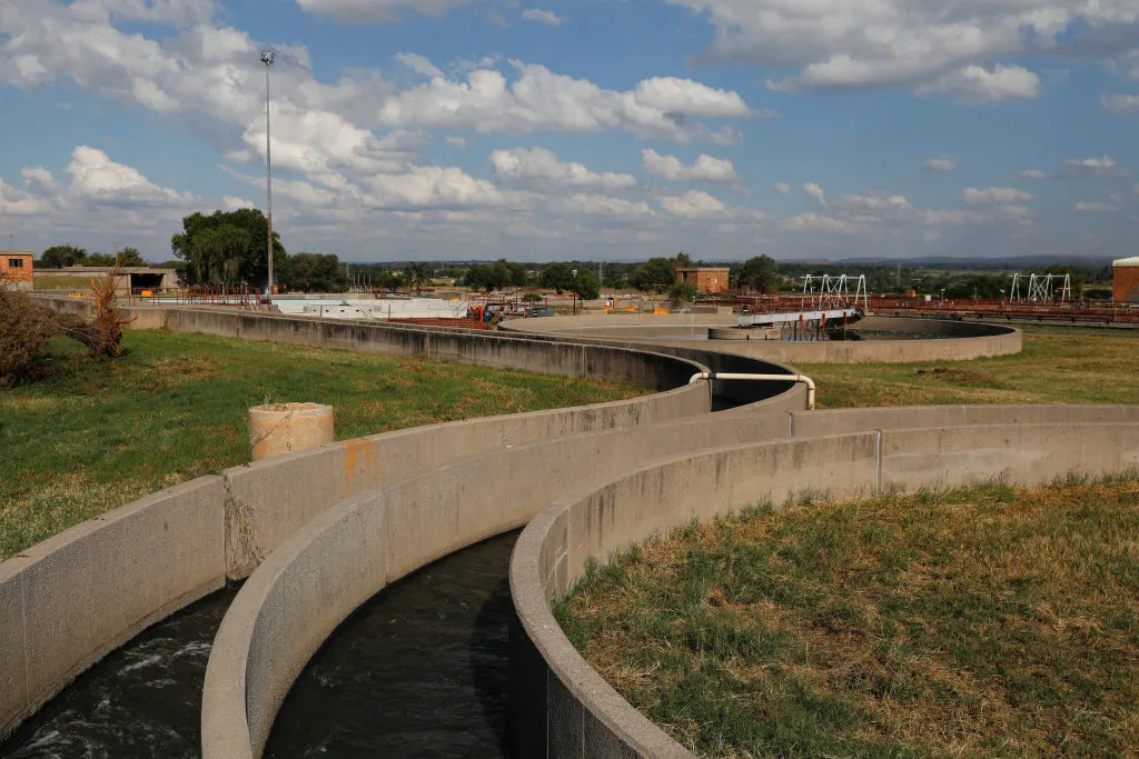 A water treatment plant in Pretoria.