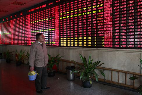 China’s Stocks Rise Most in Three Months as Trade Volume Doubles