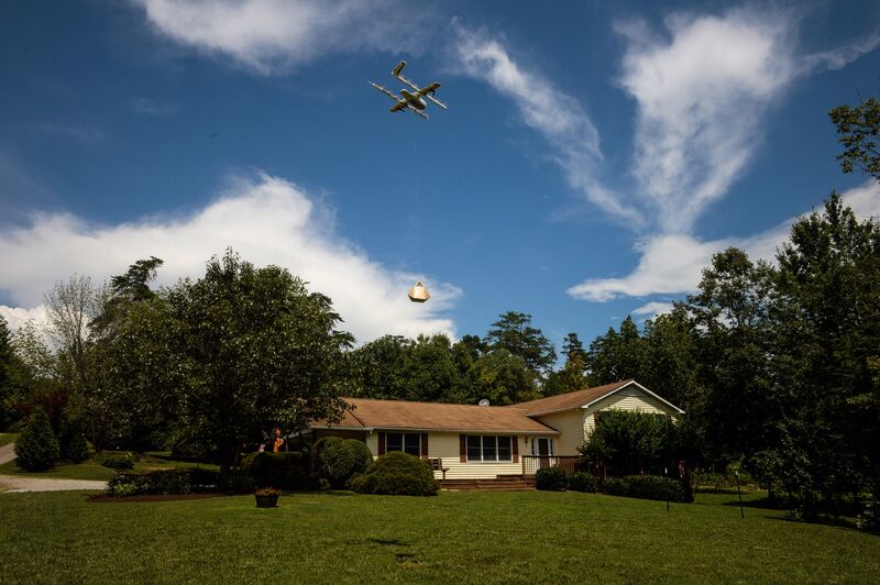 Google Demonstrates Project Wing Drone Delivery 