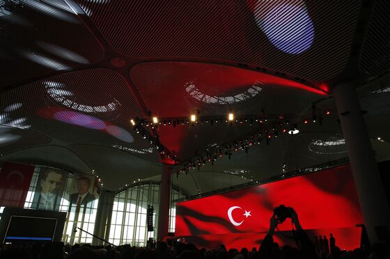 Erdogan Trumpets Turkey's Clout at Gigantic New Airport Opening