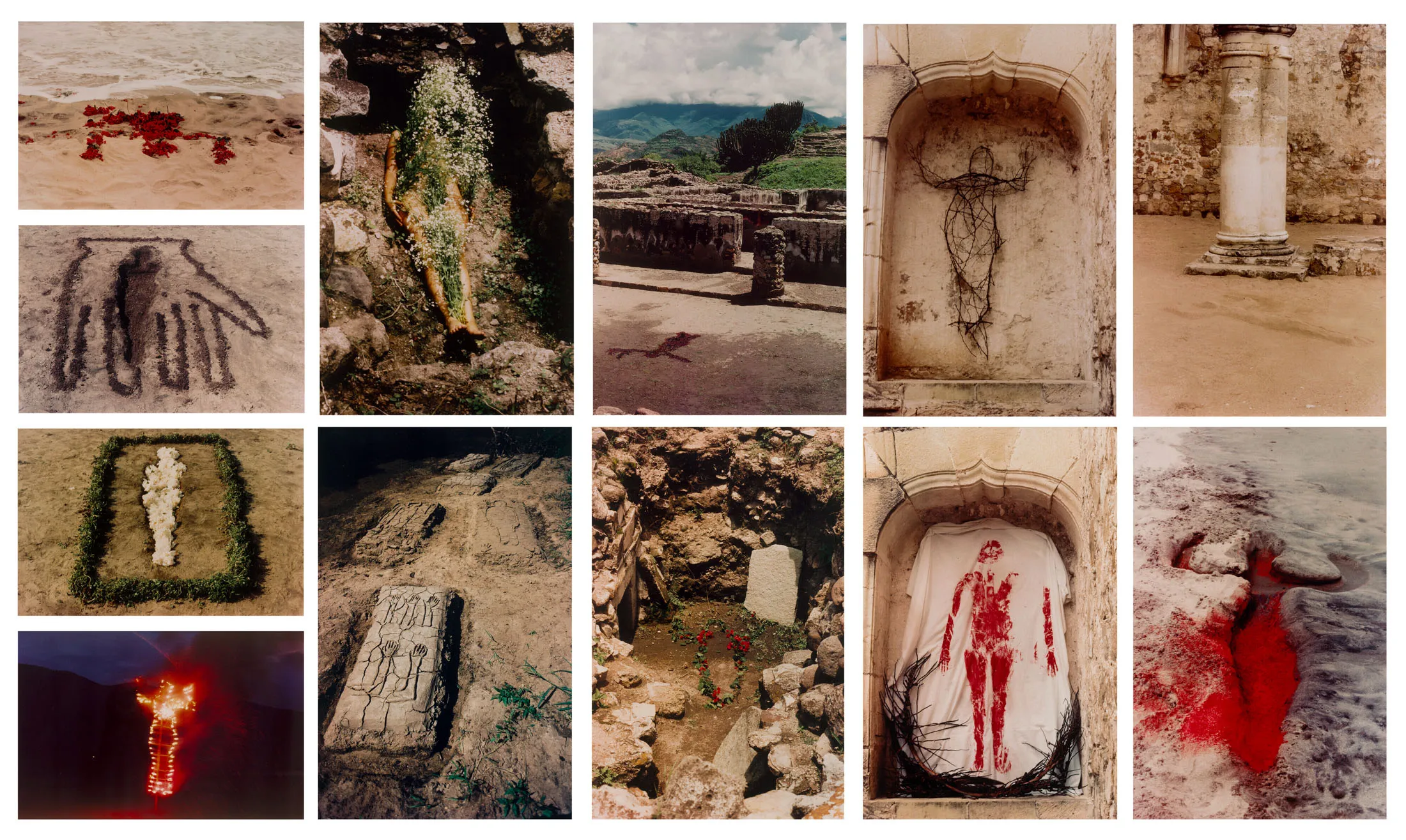 Ana Mendieta’s&nbsp;Silueta Works in Mexico, 1973-1977, which carried a presale estimate of $50,000 to $70,000.