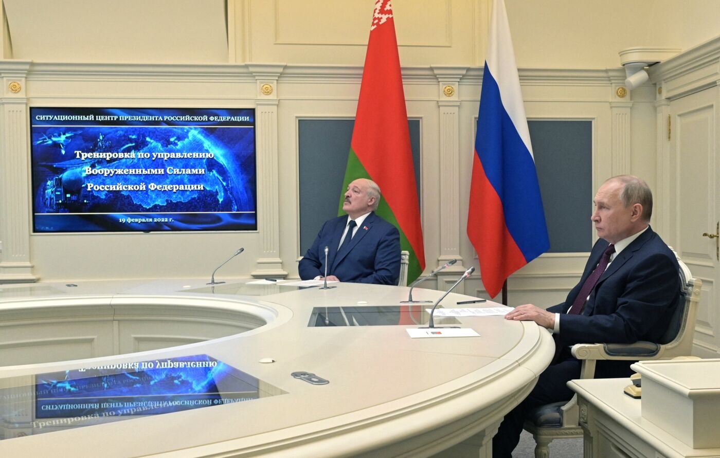 Putin and&nbsp;Lukashenko, a fissile pair.