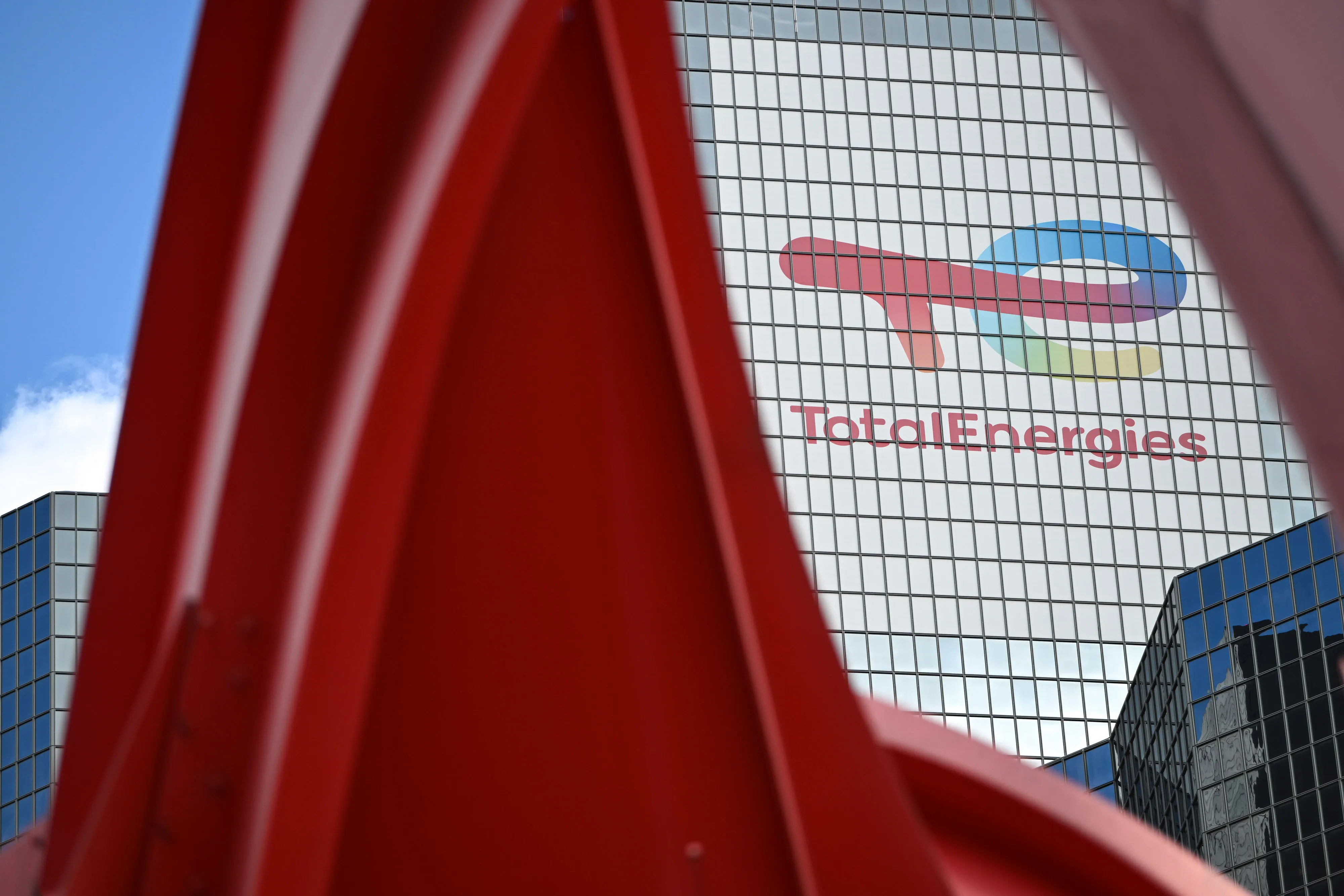 The TotalEnergies headquarters in Paris.