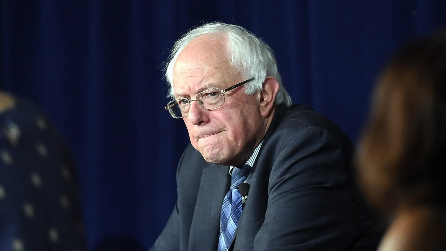 Democratic presidential candidate Bernie Sanders listens to a question during a forum organized by the Fair Immigration Reform Movement (FIRM) and the Nation magazine on Nov. 9, 2015, in Las Vegas.

