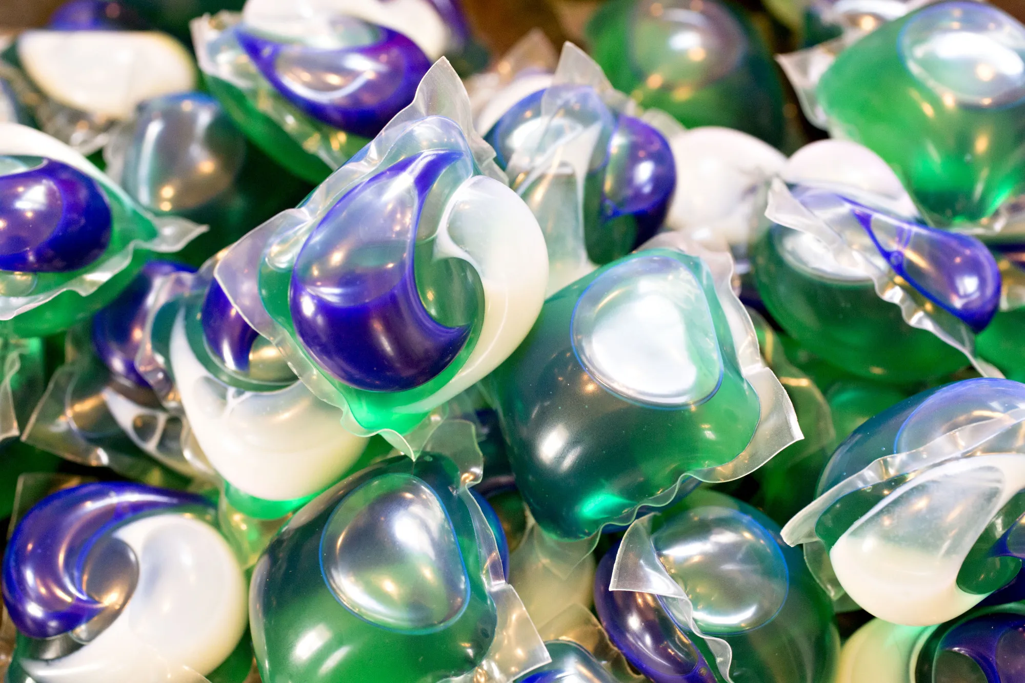 While detergent pods and sheets “dissolve” in the wash, polyvinyl alcohol is ultimately a type of plastic.