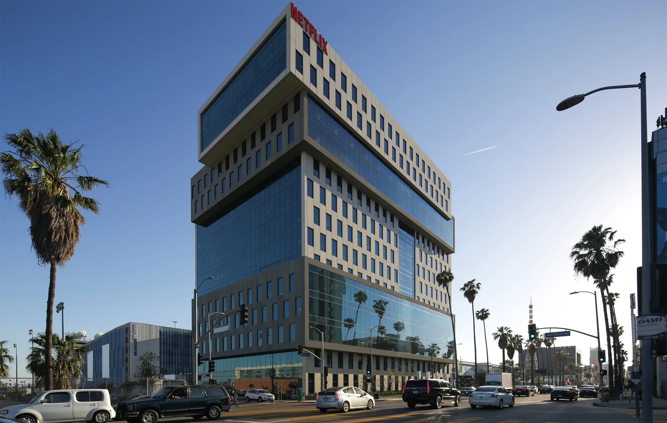 Netflix Headquarters in Hollywood.