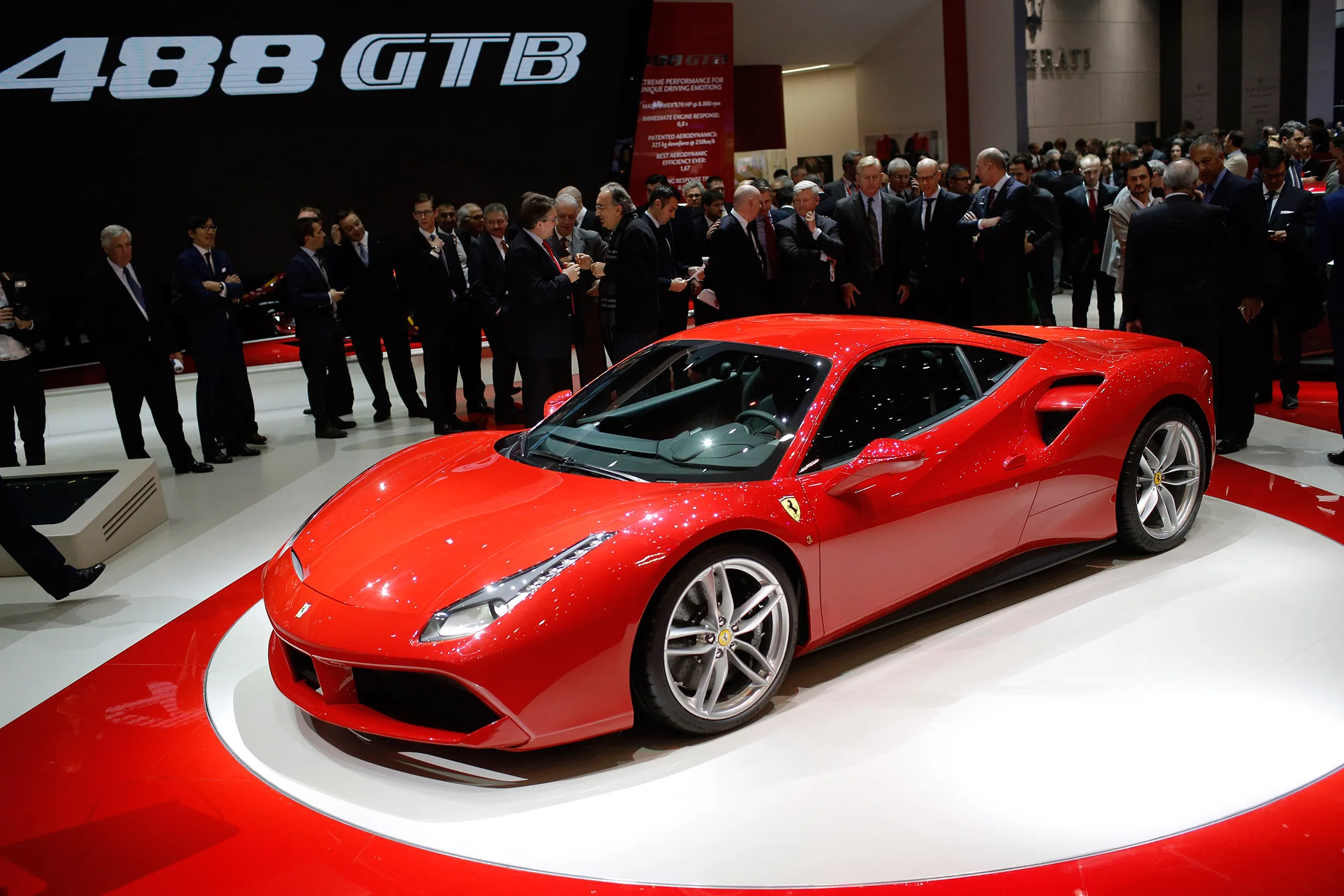 The Ferrari 488 GTB Is the Most Beautiful Car in Geneva - Bloomberg