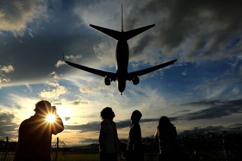 Airplanes At Osaka International Airport As New Kansai International Airport Co. Plans To Select Preferred Bidders In July