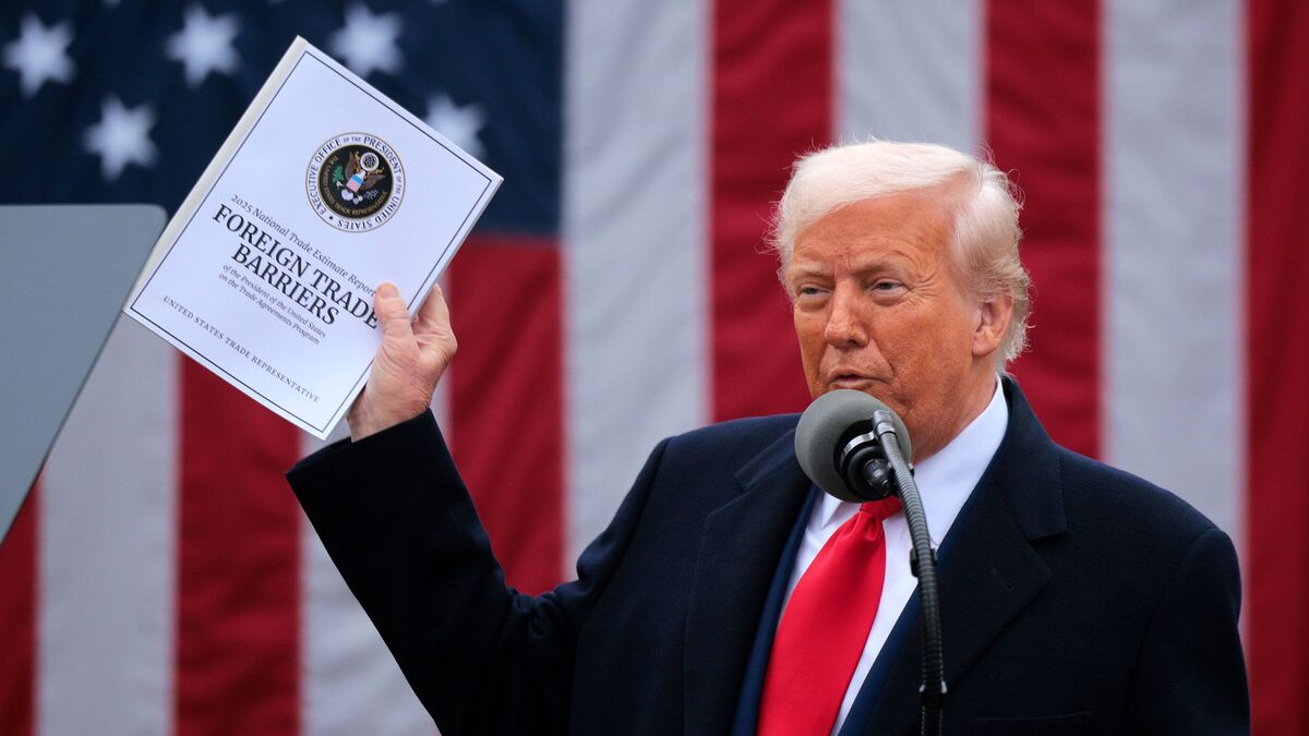 Corte de EE.UU. anula parte de la estrategia arancelaria de Trump -  Bloomberg