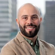 Jake Bleiberg of Bloomberg News at Bloomberg Headquarters in New York on Thursday, 20 February, 2025.Photographer: Ron Antonelli