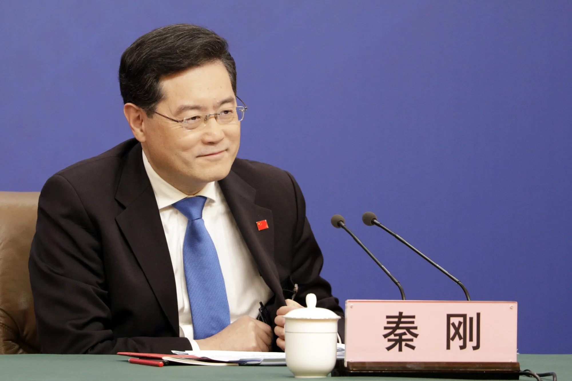 Qin Gang on March 7, 2023.