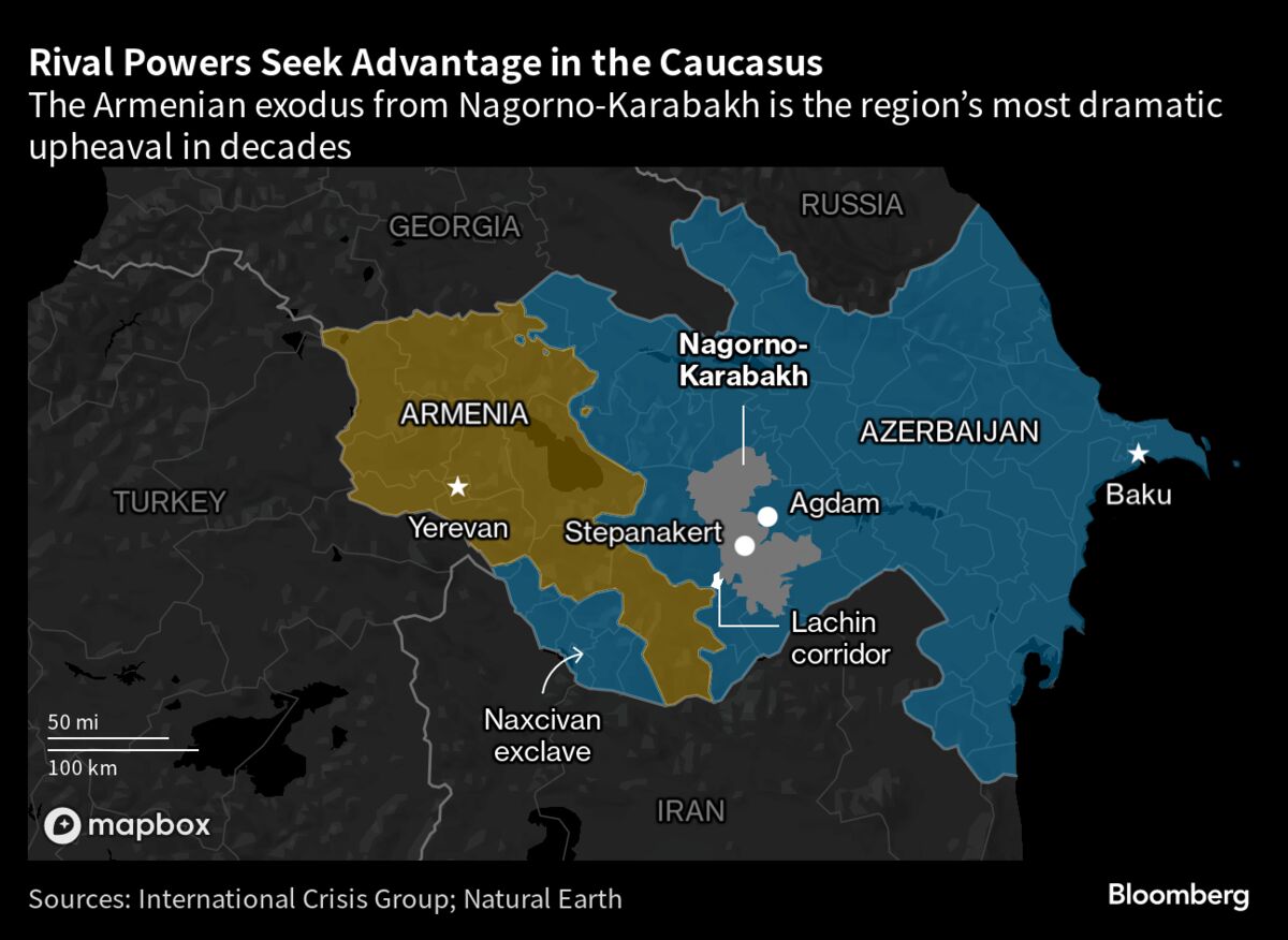 Armenia and Azerbaijan 'could reach peace deal by end of year' over  disputed Nagorno-Karabakh region, World News