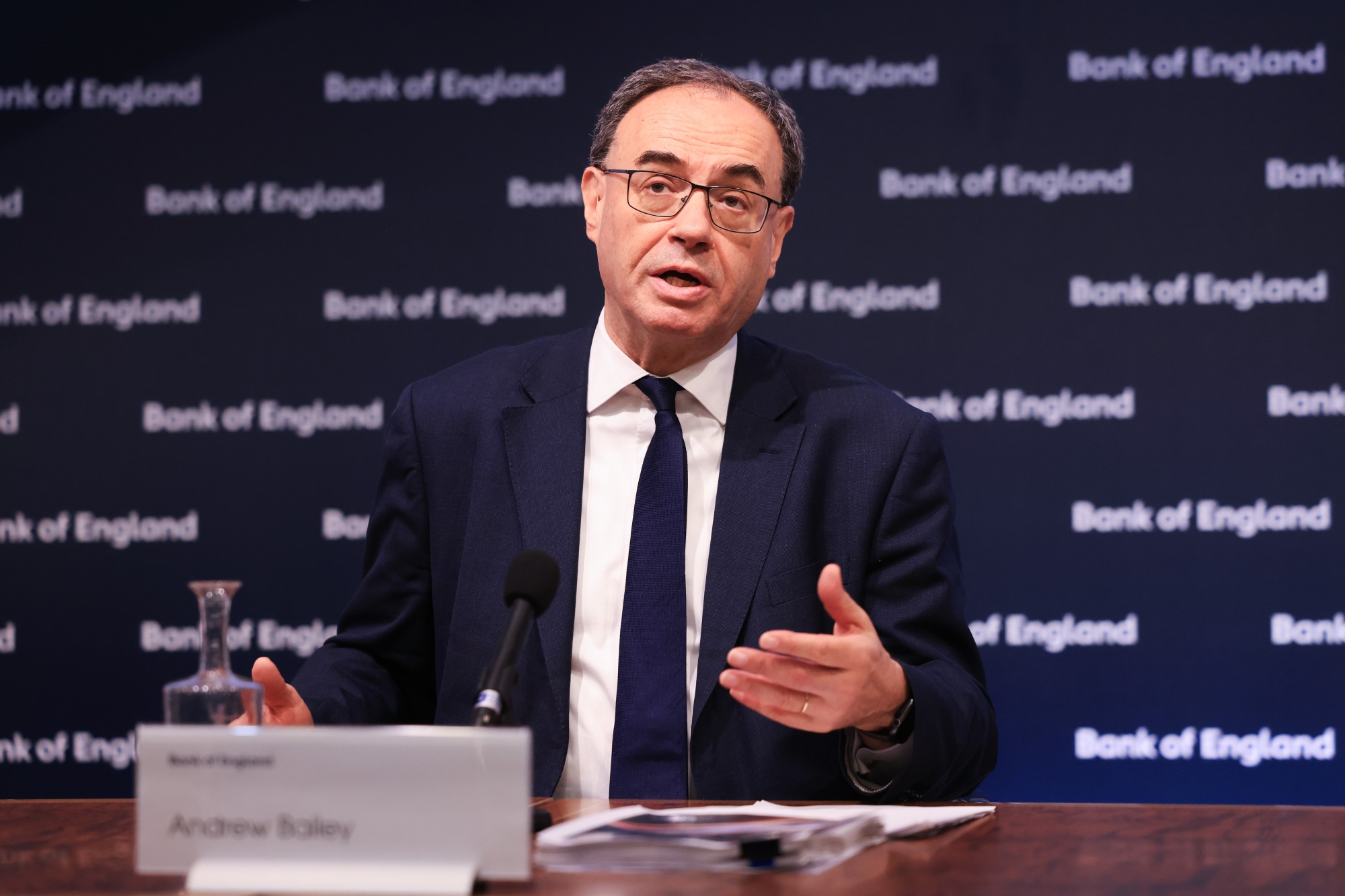 Andrew Bailey Photographer: Chris Ratcliffe/Bloomberg