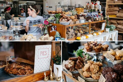 Lisa Ludwinski runs a team of 12 at Sister Pie, which in addition to pies also sells cookies, shortbread, and savory dishes like salads.