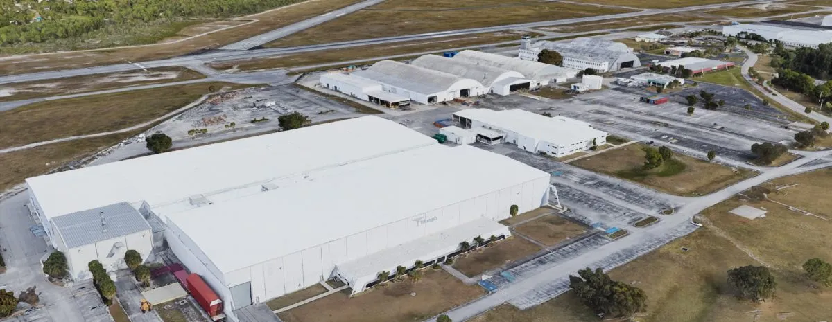 The&nbsp;aerospace structures site in Stuart, Florida, U.S.