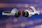 The Samsung Galaxy XR (left) and Apple Vision Pro (right) headsets