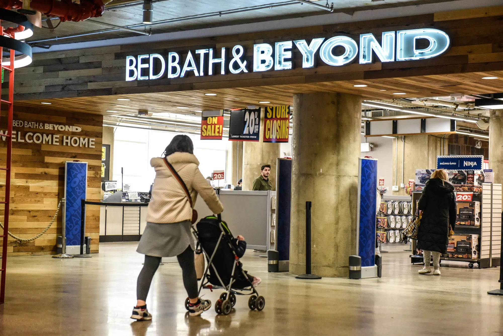 A Bed Bath &amp; Beyond store in the Brooklyn borough of New York.