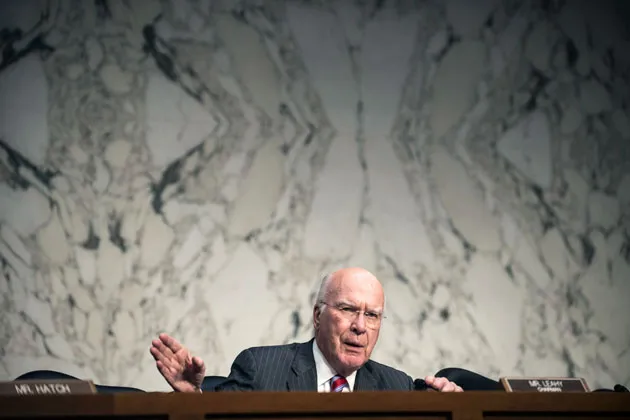 Senate Judiciary Committee Chairman Patrick Leahy
