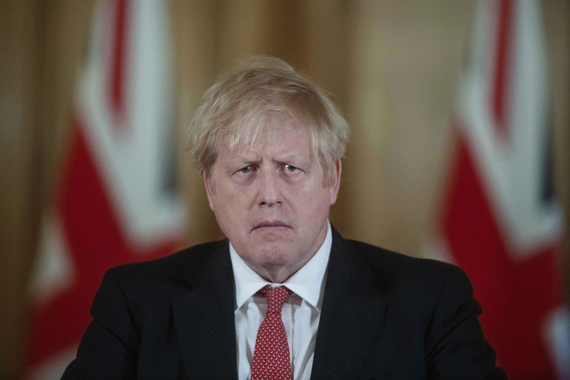 Boris Johnson on March 20.