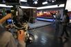 Inside Televisa Studios For A Foro TV News Broadcast