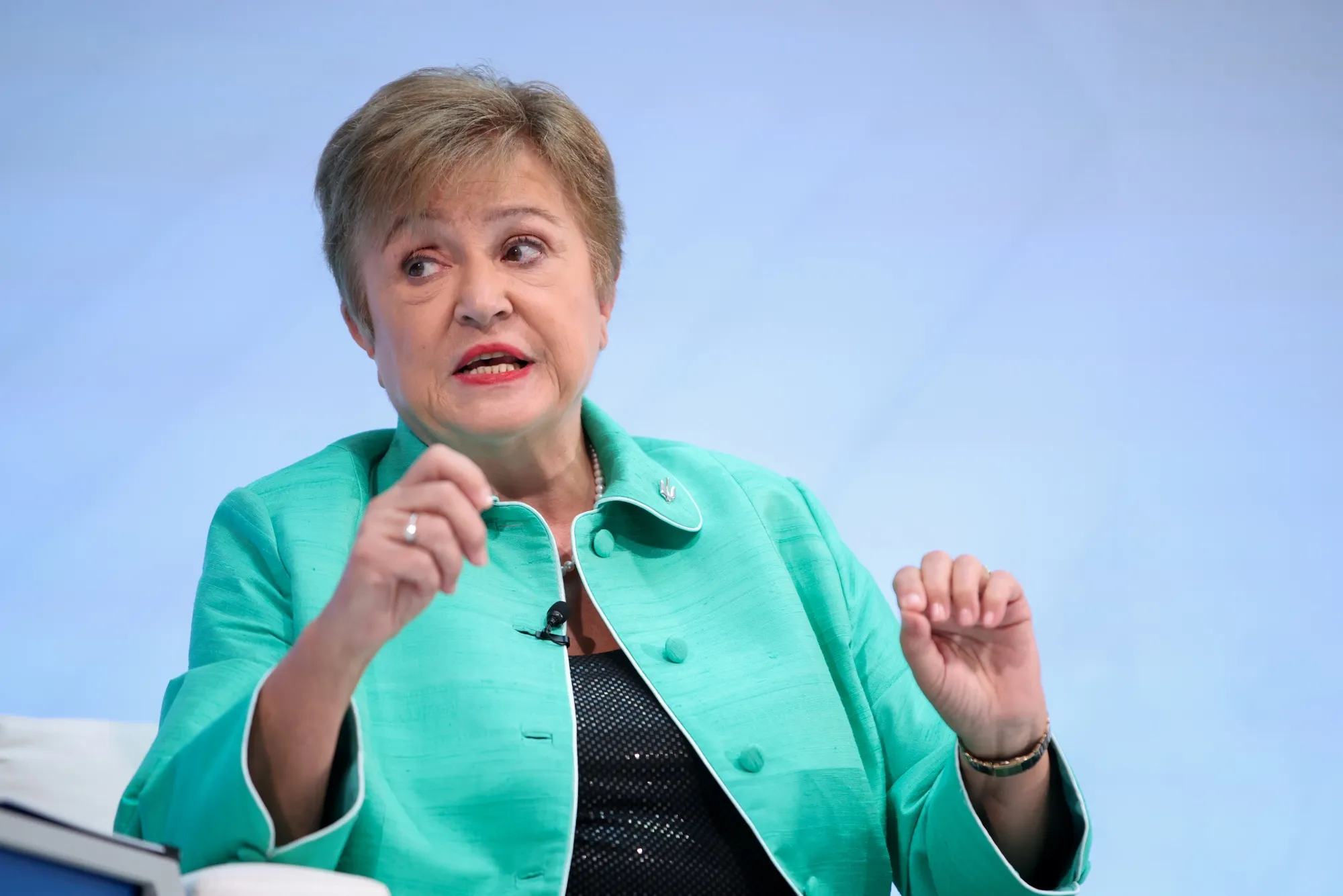 International Monetary Fund Managing Director Kristalina Georgieva