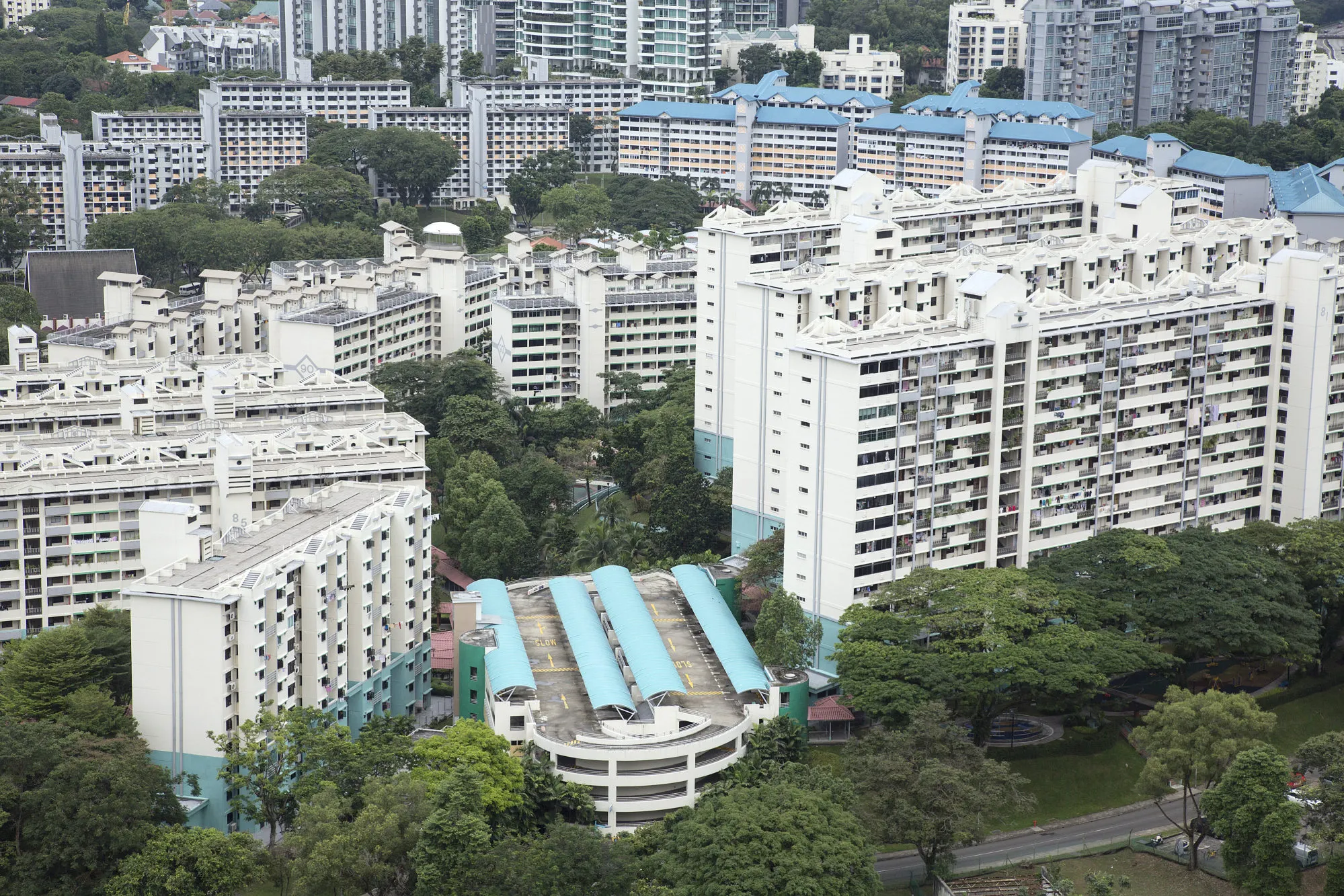 Residential blocks stand in Queenstown estate in Singapore, on Monday, Jan 15, 2018. Singapore sustained a comeback in home sales in December, boosting an annual tally that was already the highest since 2013.