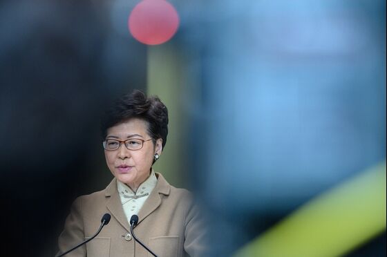 Flu Scare Gives Hong Kong’s Carrie Lam a Diversion From Protests