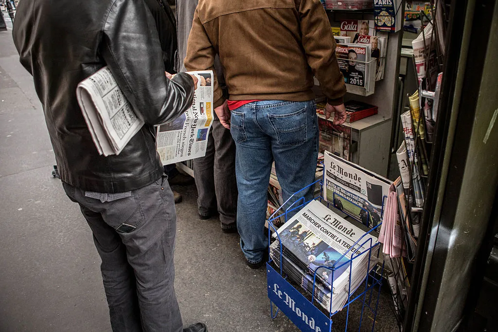 Newspapers should include the news.
