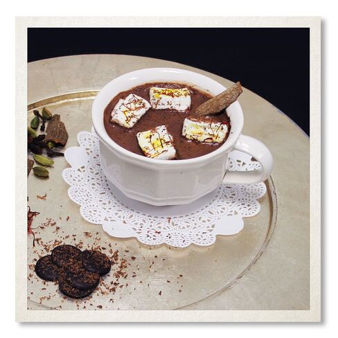 Garam Masala Hot Chocolate at Chauhan Ale & Masala House.