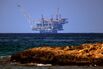 The Leviathan natural gas field in the Mediterranean Sea.