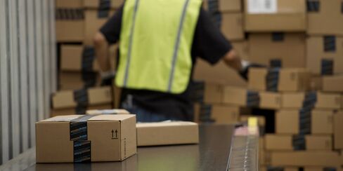 Operations Inside the Amazon.com Fulfillment Center On Cyber Monday