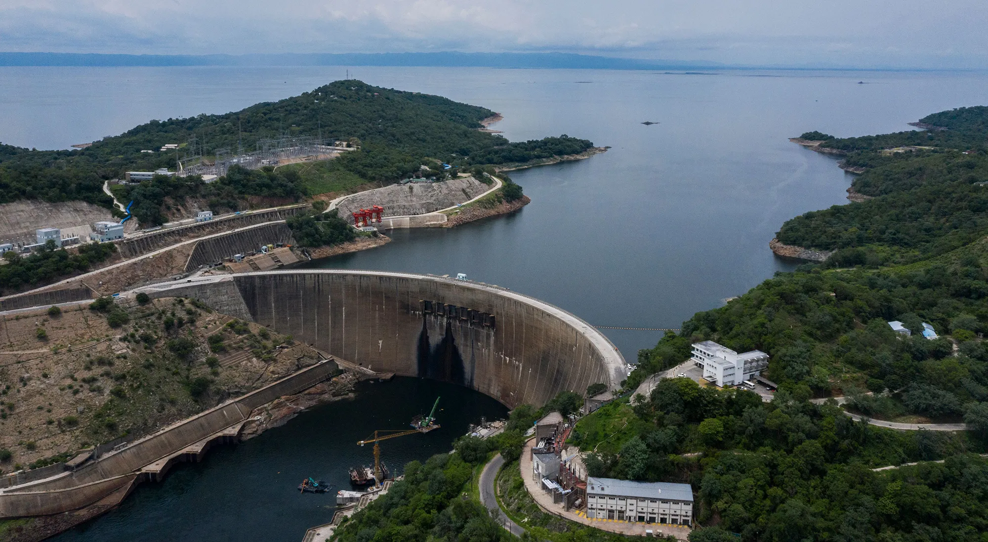 Lake Kariba in Zimbabwe.