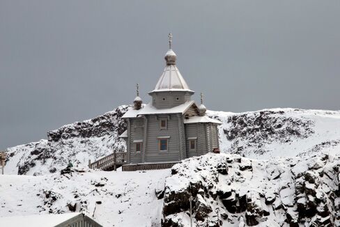 Trinity Church in Antarctica.