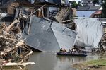 Flood damage in Rech, Germany, on July 21.&nbsp;The ECB is concerned lenders appear unprepared as extreme weather becomes more frequent.