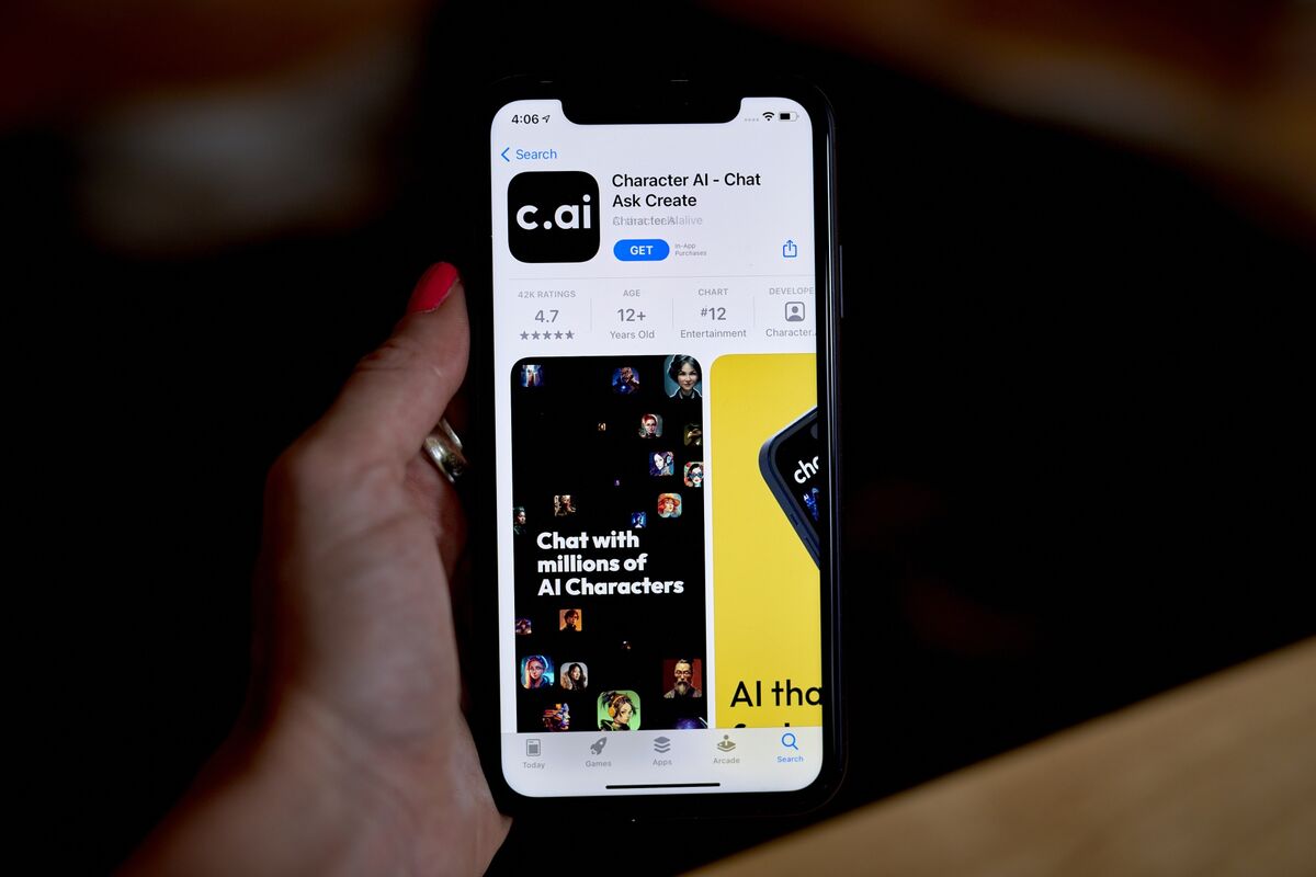 Character.AI Chatbots Are Tech's Weirdest $1 Billion Hit - Bloomberg