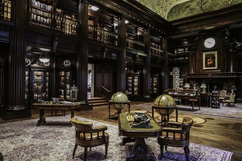 Crow's private library