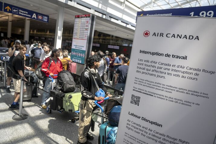 CANADA-AVIATION-LABOUR