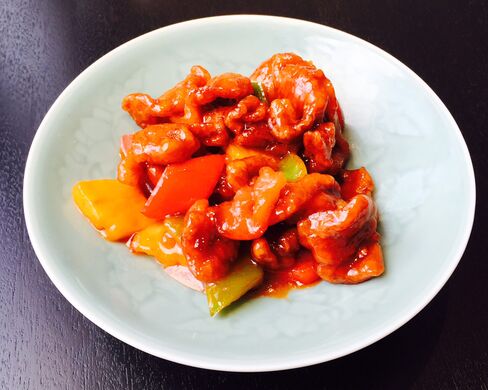 Classic sweet-and-sour pork is worth seeking out at Yauatcha City.