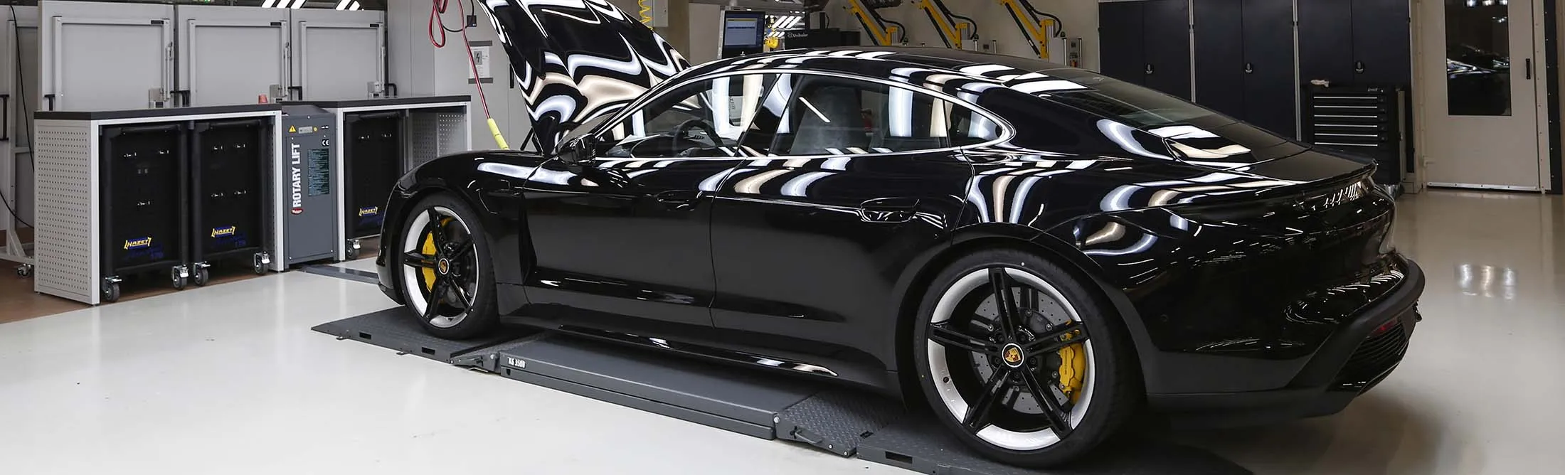 Porsche AG's Electric Taycan Takes Aim at Tesla