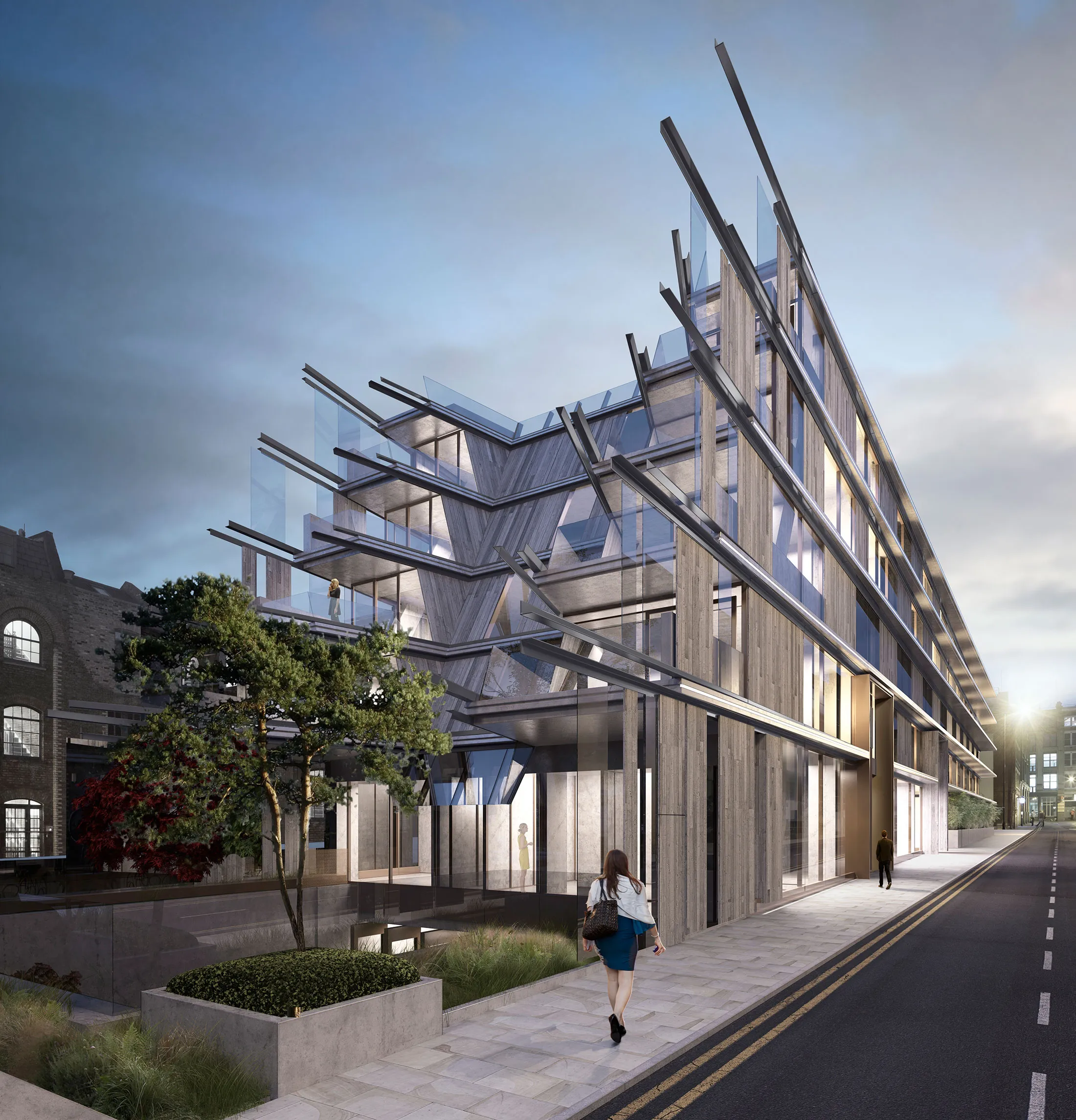 Nobu's first European hotel is housed on a quiet street in Shoreditch, East London.
