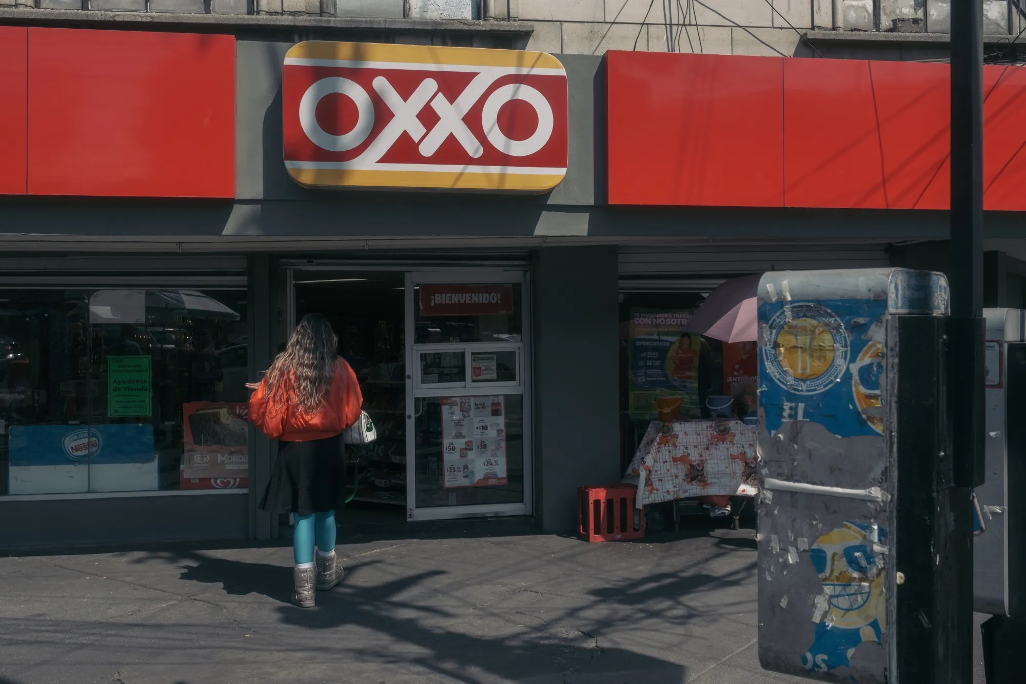 An OXXO convenience store in Mexico City.