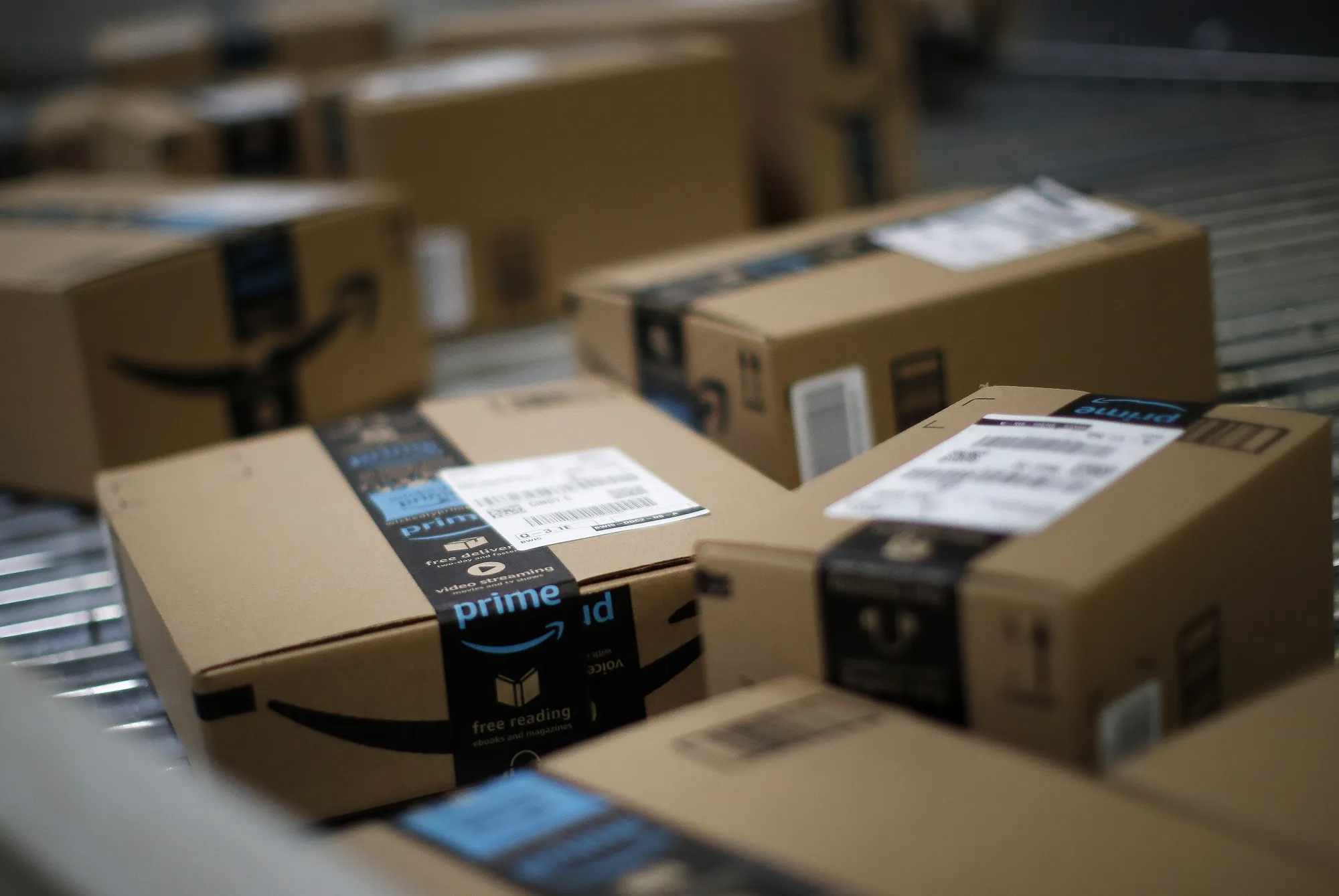 Inside An Amazon.com Fulfillment Center As Company Holds Giant Job Fairs 