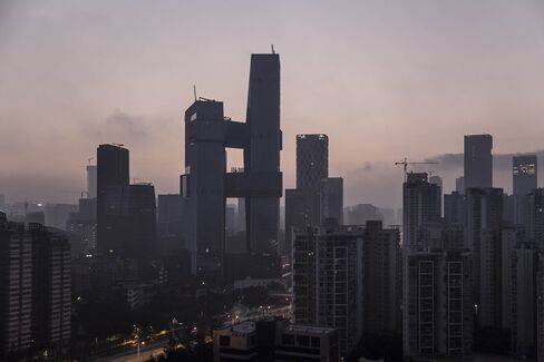 A view of Tencent's future headquarters in Shenzhen.
