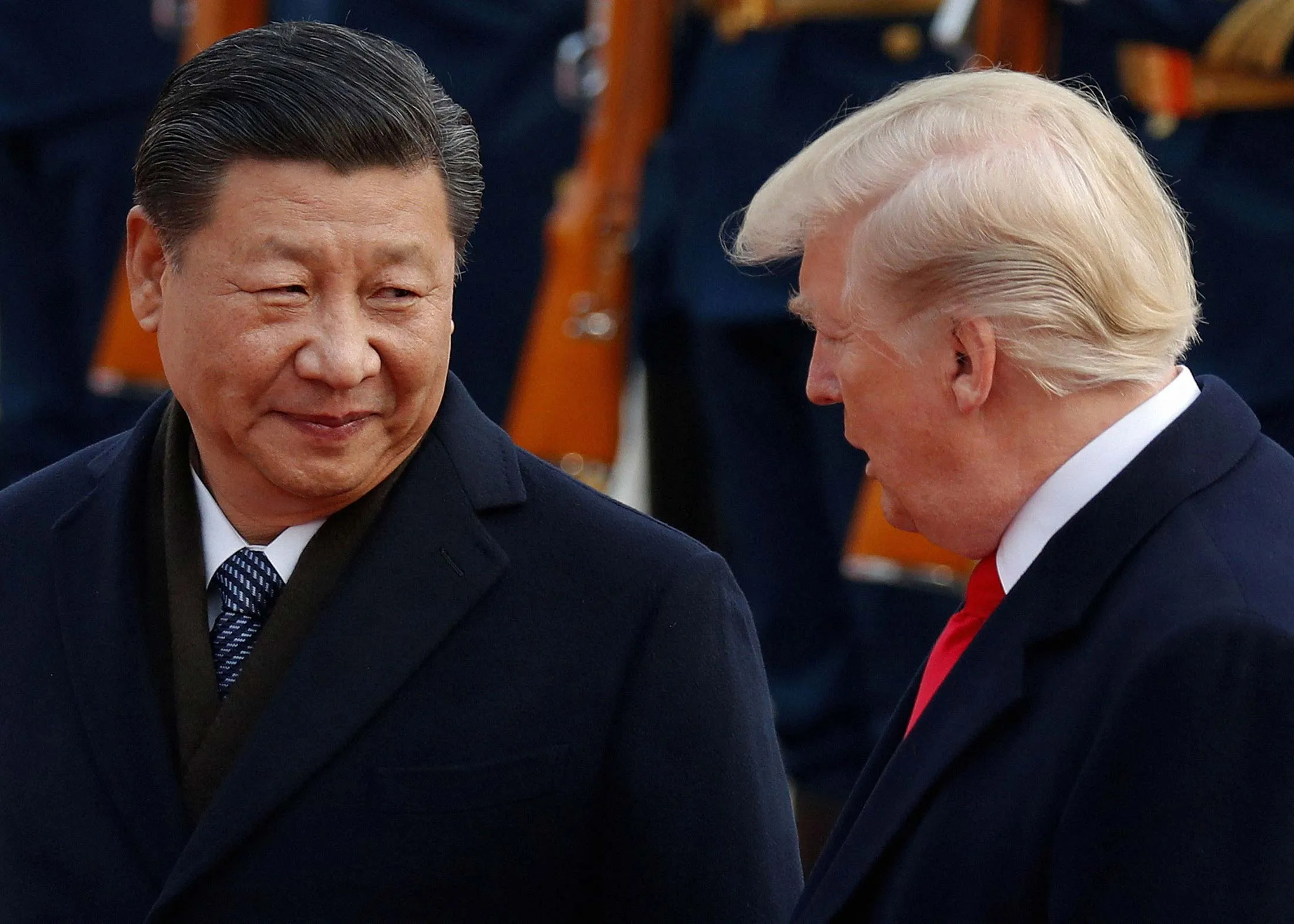 U.S. President Donald Trump and Chinese President Xi Jinping in 2017.